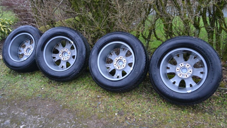 Ford Ranger 18 inch Diamond Machine Faced Alloy Wheels with Continental Tyres