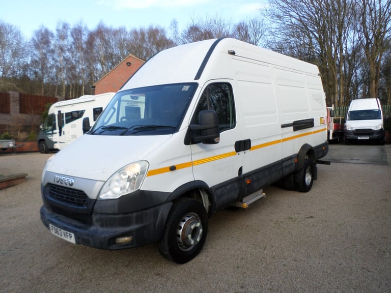IVECO DAILY 70C 17 LWB HI ROOF WORKSH0P VAN ** EX NATIONAL RAIL ** 48000 MILES *
