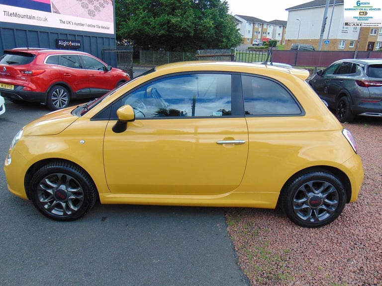FIAT 500 1.2 500 1.2 69hp S * ONLY 34013 MILES * 8 SERVICE STAMPS * MOT AUGUST