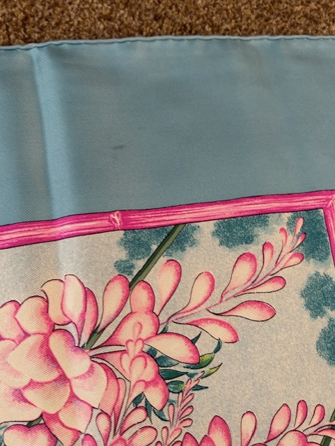 Hermes Vintage 'Giverny' Scarf