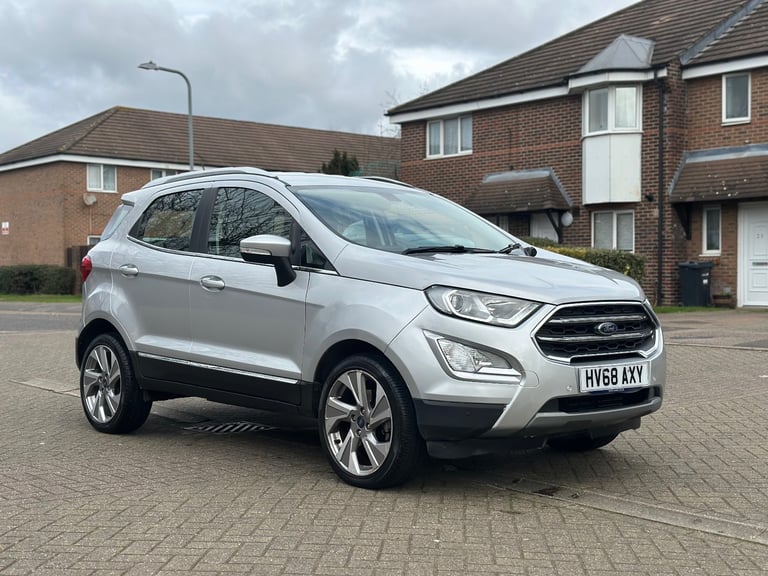 2019 Ford EcoSport Titanium 1.0L Petrol Automatic Full Service History 7K Miles 1YR NEW MOT  1 OWNER