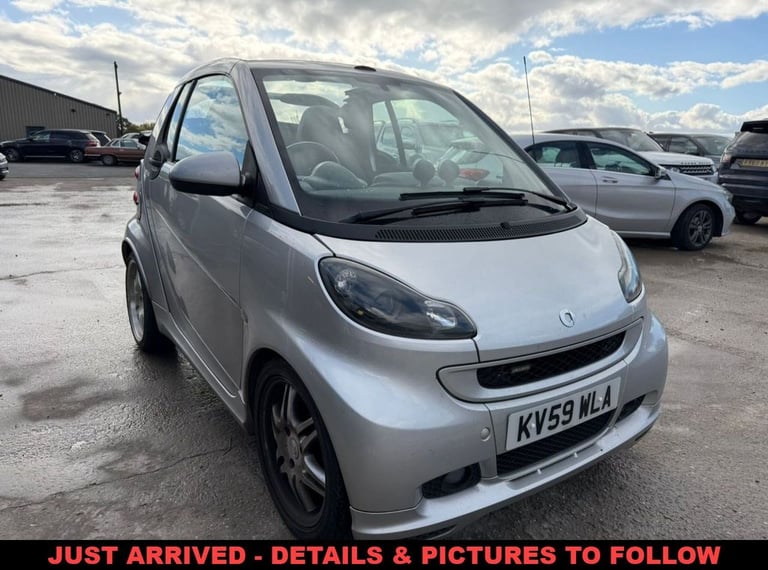 2009 59 SMART FORTWO 1.0 BRABUS CABRIOLET 2DR PETROL AUTO EURO 4 (98 BHP)
