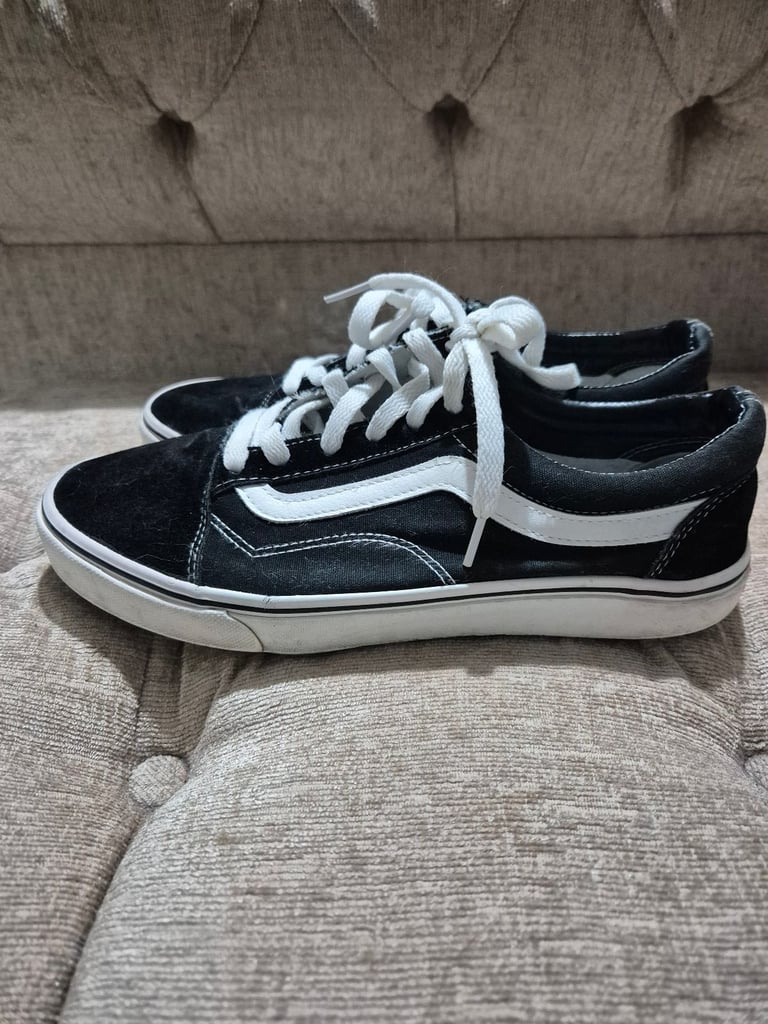 Vans black original men's women's size 7 trainers