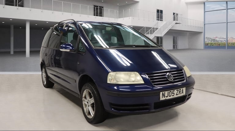 image for 2005 Volkswagen Sharan 2.0 SE 5dr 7 SEATER ULEZ FREE  MPV Petrol Manual