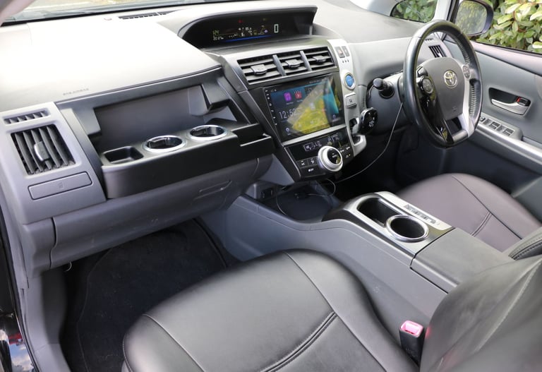 2012 Toyota PRIUS+ PLUS 1790cc Hybrid, 7 Seater, Black, 74k Mileage, BIRMINGHAM