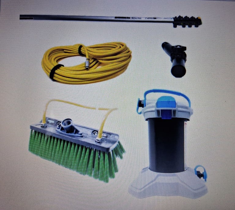 image for Brand-New High-Quality Unger LONG REACH Complete Window Cleaning Kit 