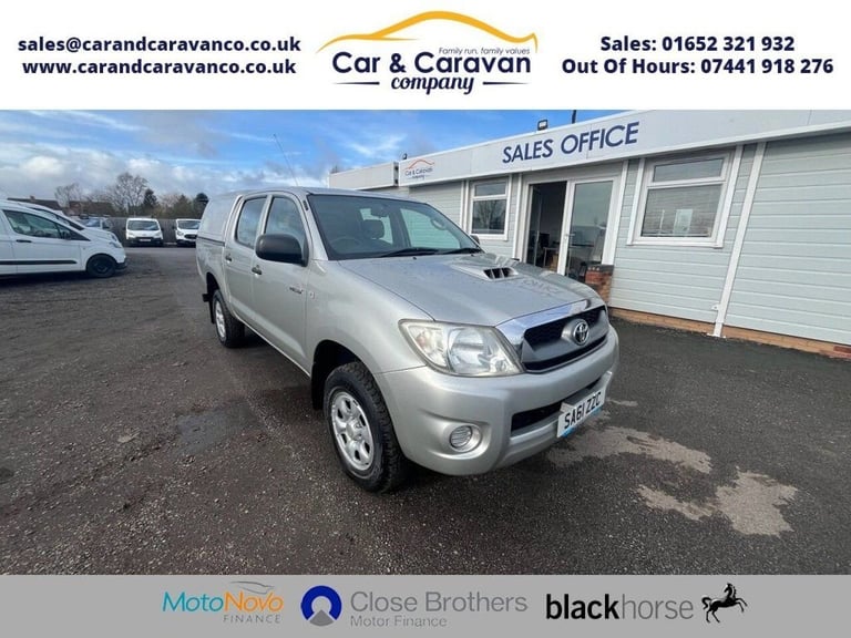 2011 Toyota Hilux 2.5 D-4D HL2 Pickup 4dr Diesel Manual 4WD (241 g/km, 144 bhp) PICKUP Diesel Manual