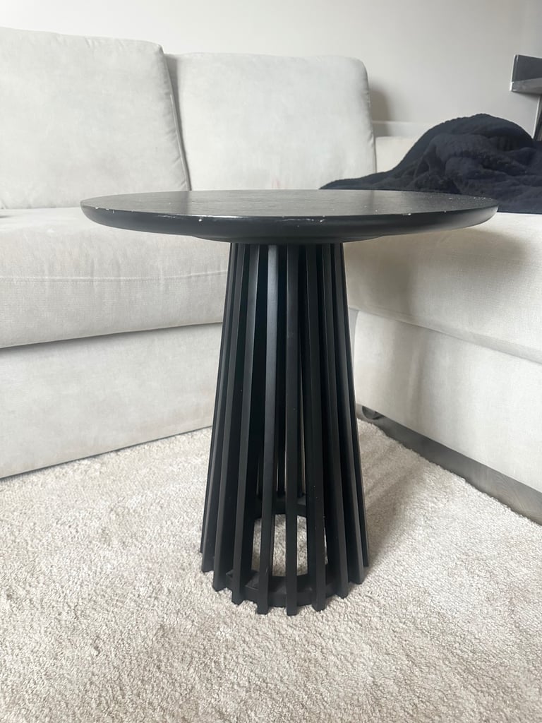 Black coffee table