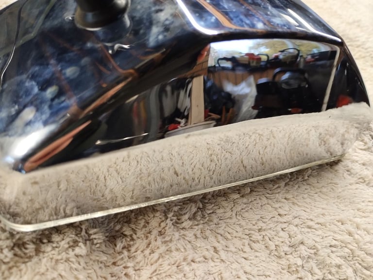 Classic car driving lamp Panther power logo on glass nice.