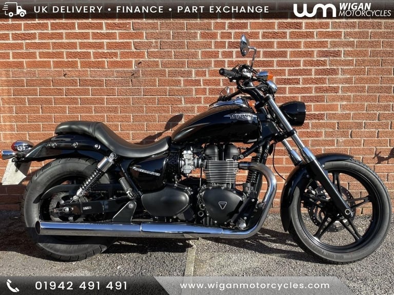 image for TRIUMPH SPEEDMASTER 865cc, 16 REG 8194 MILES, LOW MILEAGE CUSTOM CRUISER...