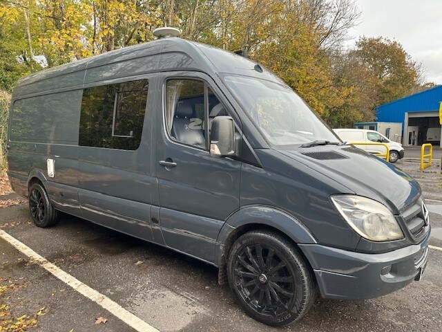 2012 Mercedes-Benz Sprinter 313 CDI CAMPER CONVERTED RACEVAN Crew Van Diesel Manual