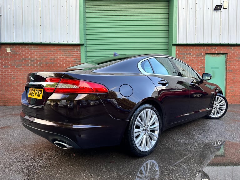 2012 (62) JAGUAR XF 3.0D V6 PORTFOLIO 66,000 MILES 11 SERVICES 2 OWNERS NEW MOT