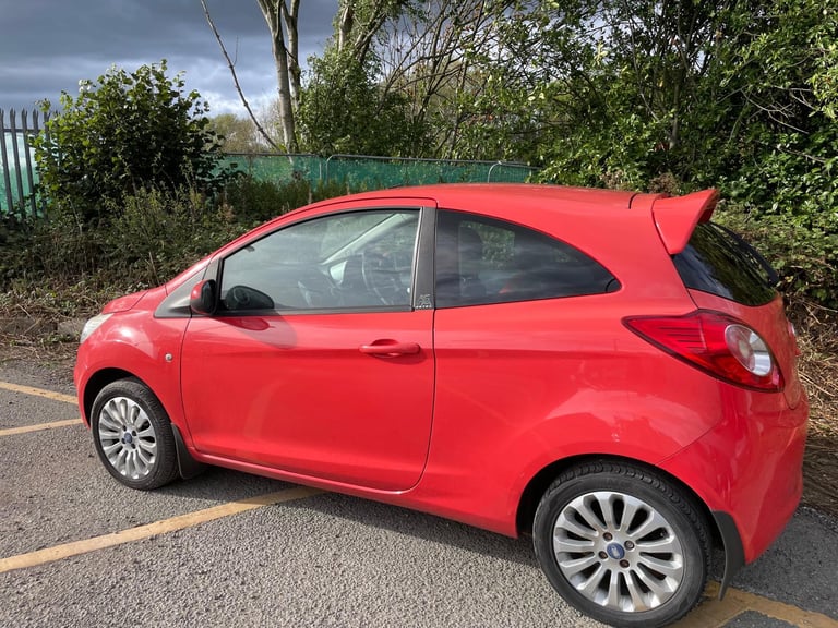 FORD KA 1.2 ZETEC 59 REG RED 3 DOOR MOT MARCH 20TH 2026 TAX £35 LOW INSURANCE 50+MPG