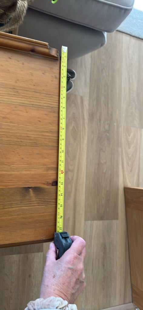 Ducal triple wardrobe and matching bedside cabinets 