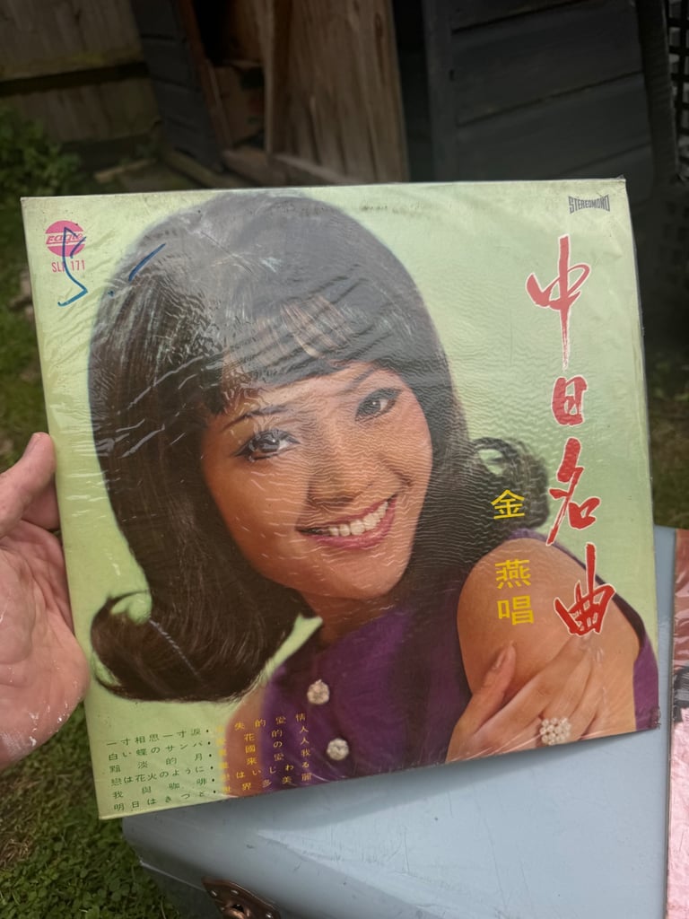 Rare vintage sealed Chinese Hong Kong vinyl Candy Shu + Wong Lai Yee