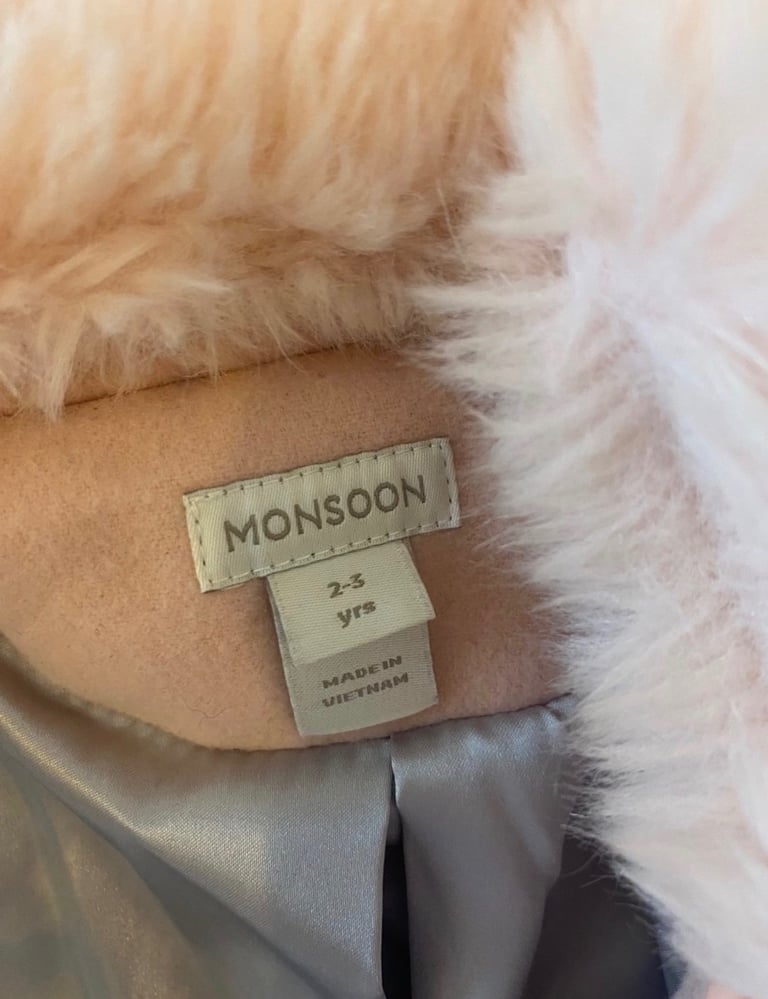 Girls Monsoon coat 2-3