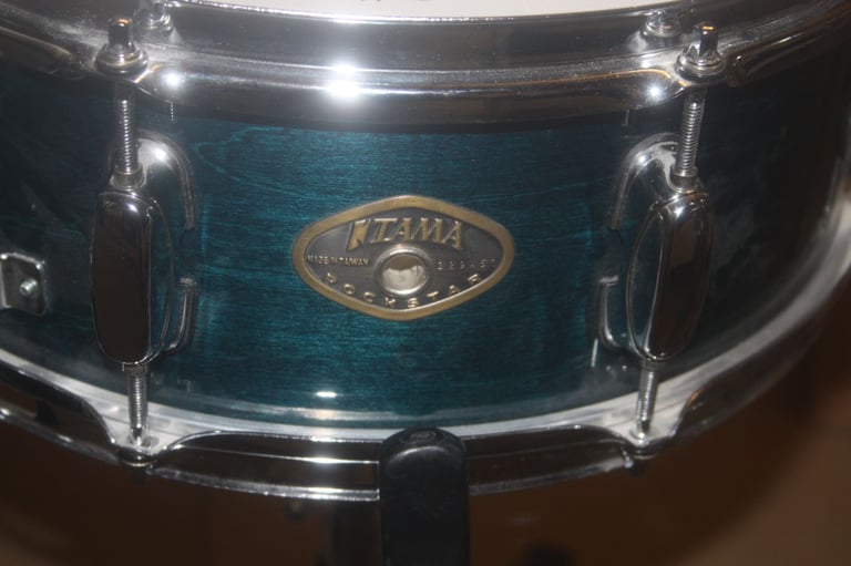 Vintage Tama Rockstar Custom Blue 5 Piece Drum Kit 22in Bass + All Hardware Included ~ £475 ono