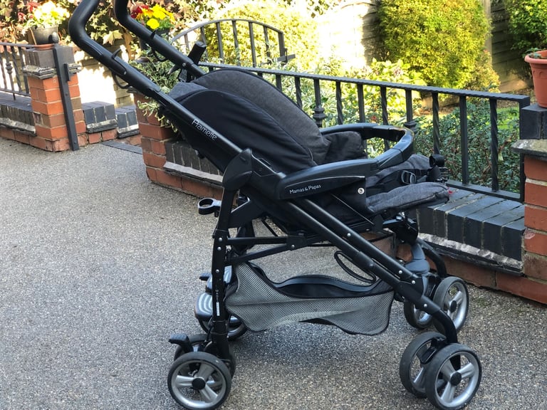MAMAS and PAPAS PRAMETTE BLACK PUSHCHAIR 