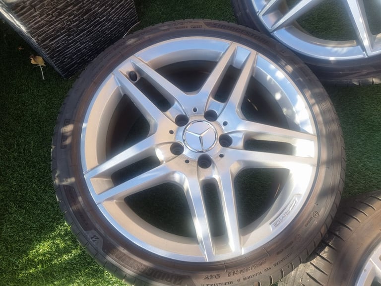 MERCEDES E Class 18" AMG 4x ALLOY WHEELS