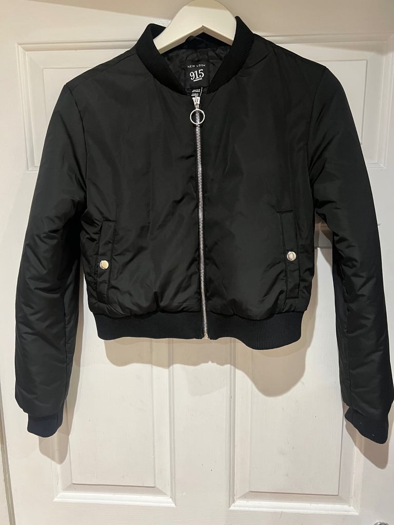 image for Girls black jacket - 14-15yrs 
