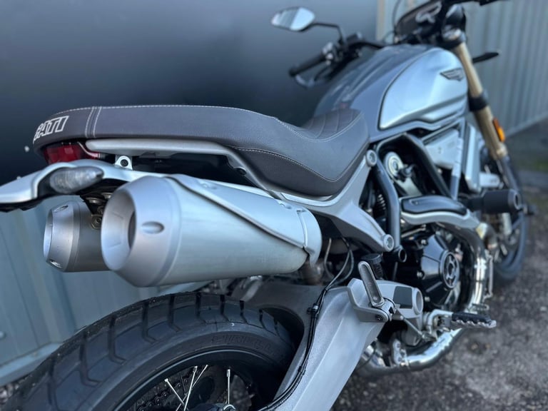 GORGEOUS DUCATI SCRAMBLER 1100 SPECIAL MOTORCYCLE, FULL DUCATI SERVICE HISTORY 