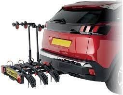 Halfords Advanced 3 Bike Towbar Mounted Electric MTB Hybrid Road eBike Tow Bar Platform  Rack