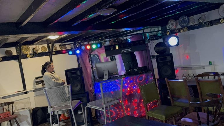 Disco setup 