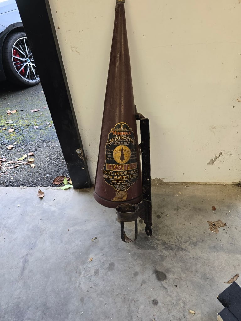 Antique fire extinguisher 