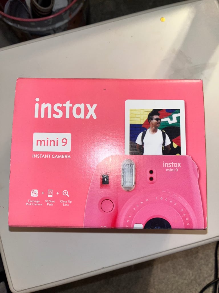 image for Brand New Pink Polaroid Camera with Film