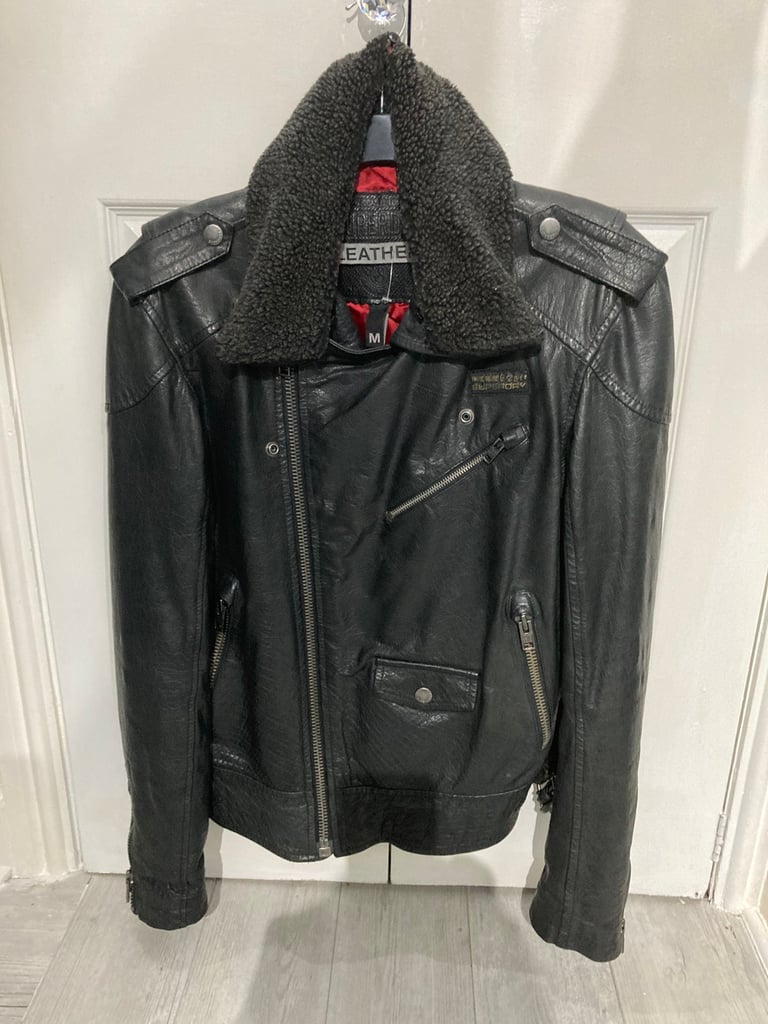 Mens Brown Real Leather Biker Jacket | in Lytham St Annes, Lancashire ...