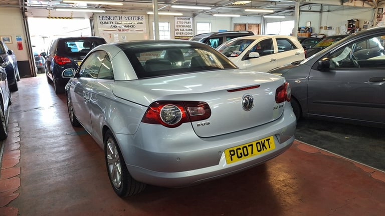 2007 Volkswagen EOS 2.0 TDI Diesel Sport DSG Automatic Convertible From £3,195 + Retail Package C...