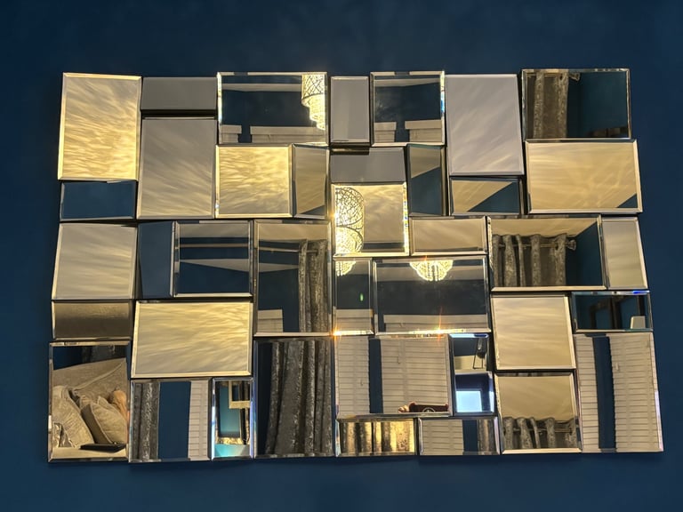 image for William Wood “Cube” Wall Mirror