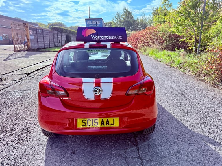 2015 15 VAUXHALL CORSA 1.2 STING 3 DOOR PETROL MANUAL SMART MODERN FIRST CAR