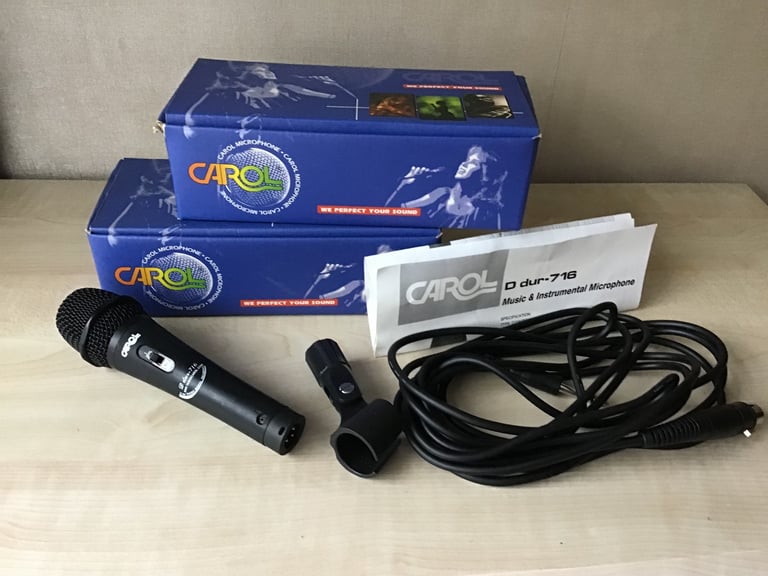image for 2 x Carol D dur-716 Music & Instrumental Microphone 