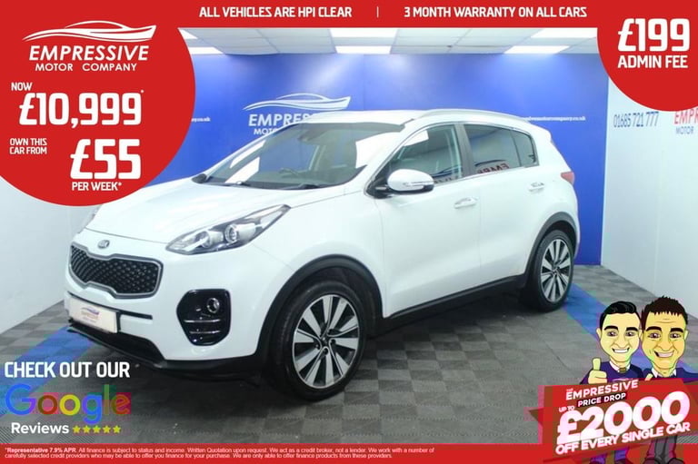image for 2017 17 KIA SPORTAGE 1.7 CRDI 3 SUV 5DR DIESEL MANUAL EURO 6 (S/S) (114 BHP) DIE
