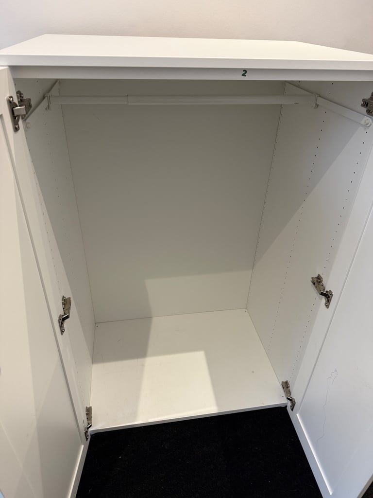 FREE DELIVERY IKEA PLATSA WHITE CHILDRENS WARDROBE GREAT CONDITION