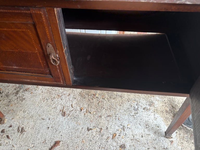 Marble top cabinet 