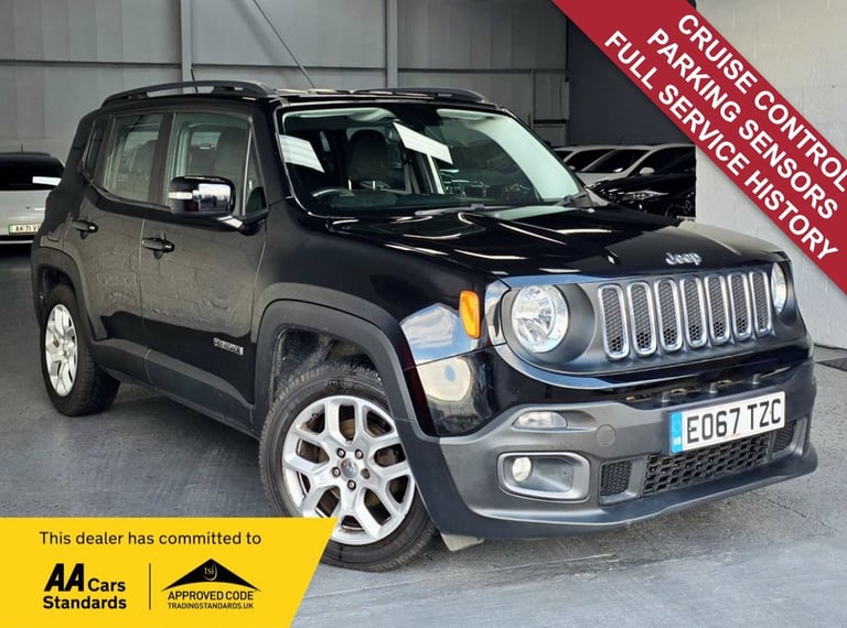 2017 Jeep Renegade 1.4T MultiAirII Longitude SUV 5dr Petrol Manual Euro 6 (s/s) (140 ps) ESTATE P...
