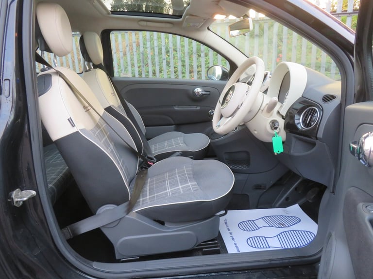 2015 Fiat 500 1.2 Lounge 3dr HATCHBACK Petrol Manual
