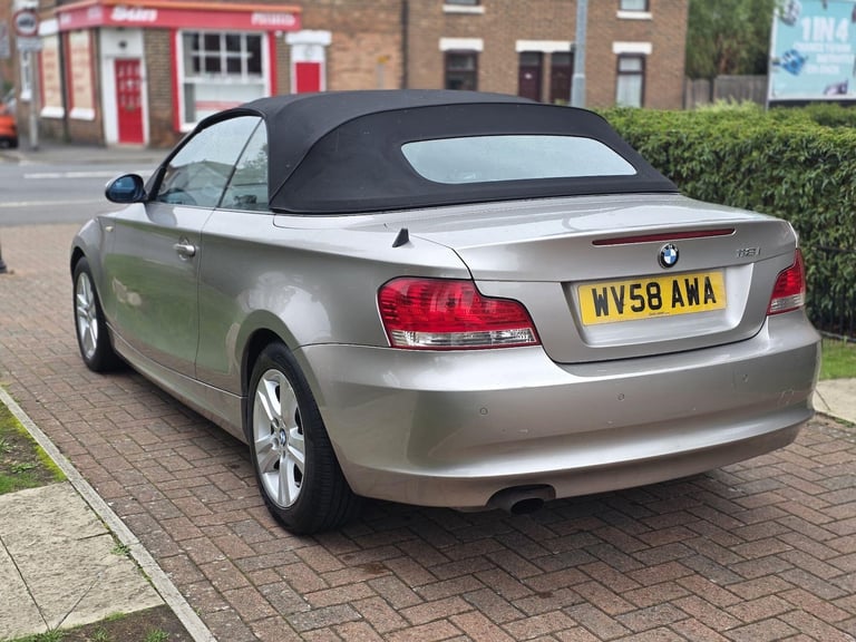 2008 BMW 1 Series 2.0 118i SE Euro 4 2dr CONVERTIBLE Petrol Manual