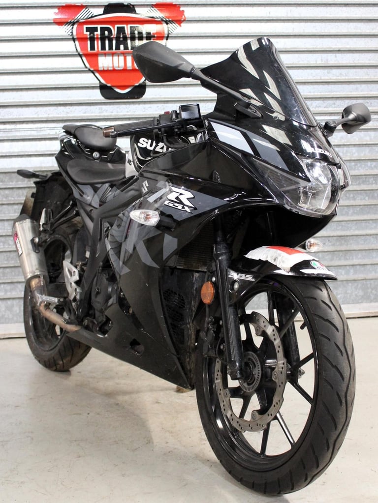 2018 18 SUZUKI GSXR 125 ABS GSX-R125 LEARNER LEGAL TRADE SALE BLACK 41K NEW MOT