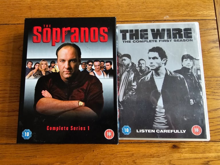 2 off Sopranos & The Wire Box Set. Series 1 
