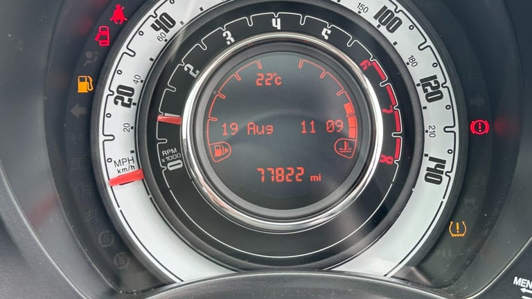 2018 Fiat 500 1.2 Lounge 3dr HATCHBACK Petrol Manual