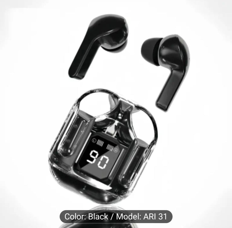 image for LAN XUN Transparent Wireless Earbuds Wireless 