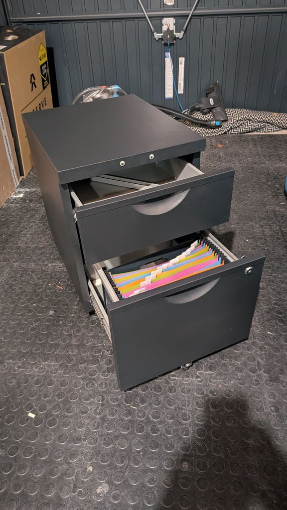 image for IKEA filing cabinet small
