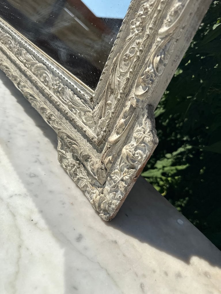 Wonderful French Antique 19th Century Carved Mirror 71X120cm– Great Condition
