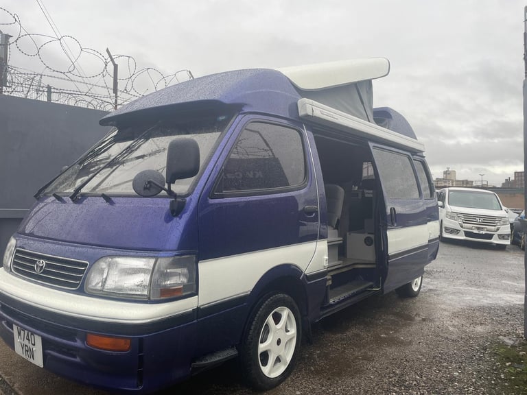 Toyota Hiace 3.0 TD Auto Super Custom LWB 6 berth 8 Seater Pop Top Camper van 