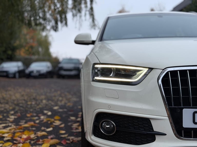 2013 Audi Q3 2.0 TDI Quattro S Line 5dr Diesel White ESTATE Diesel Manual