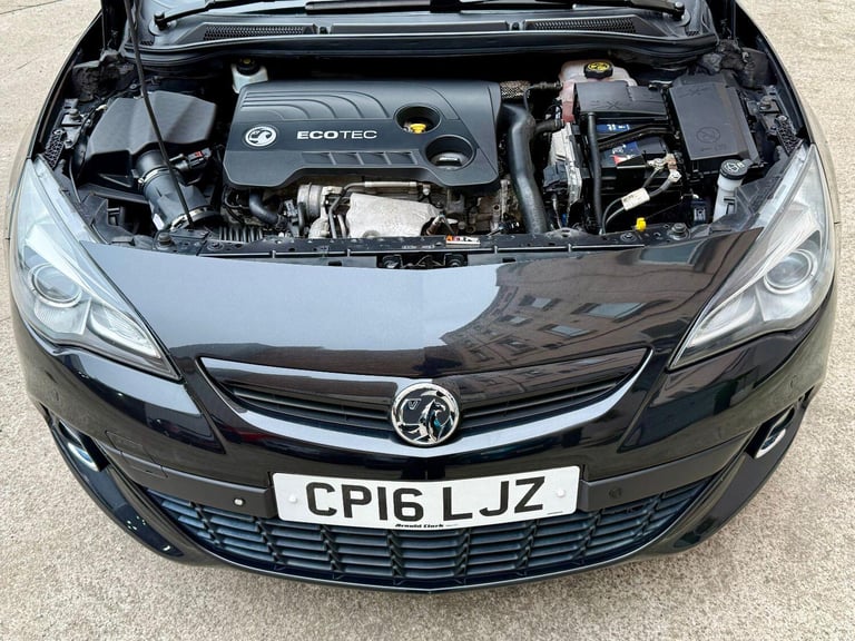 2016 VAUXHALL ASTRA GTC 1.6 i Turbo Limited Edition Black Manual Petrol