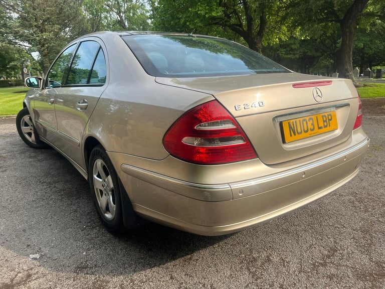 2003 Mercedes-Benz E-Class 2.6 E240 Avantgarde 4dr SALOON Petrol Automatic
